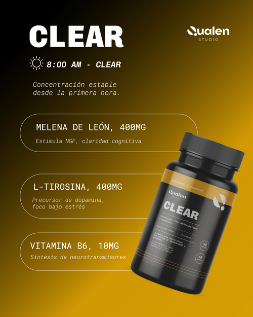 CLEAR - Ingredientes y beneficios