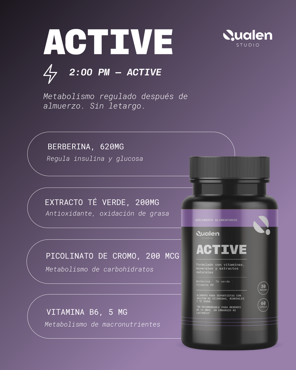 ACTIVE - Ingredientes y beneficios
