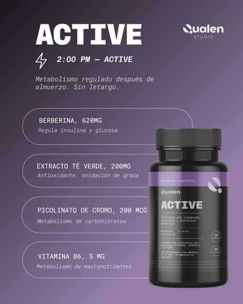 ACTIVE - Ingredientes y beneficios