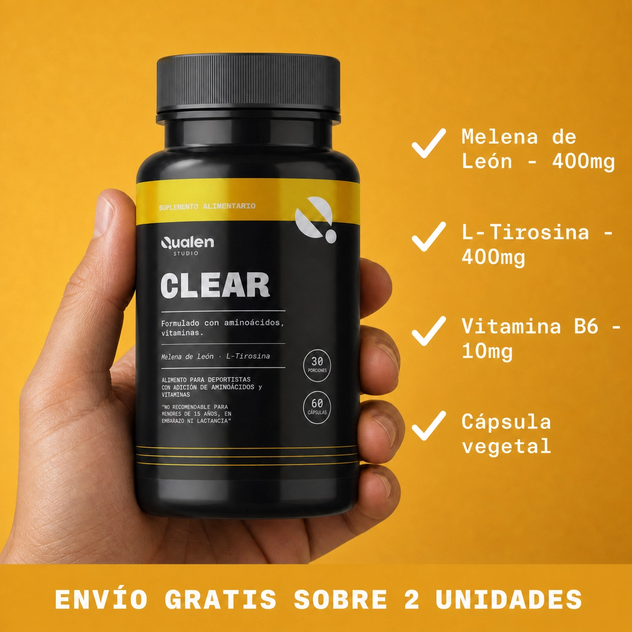 CLEAR - Concentración estable