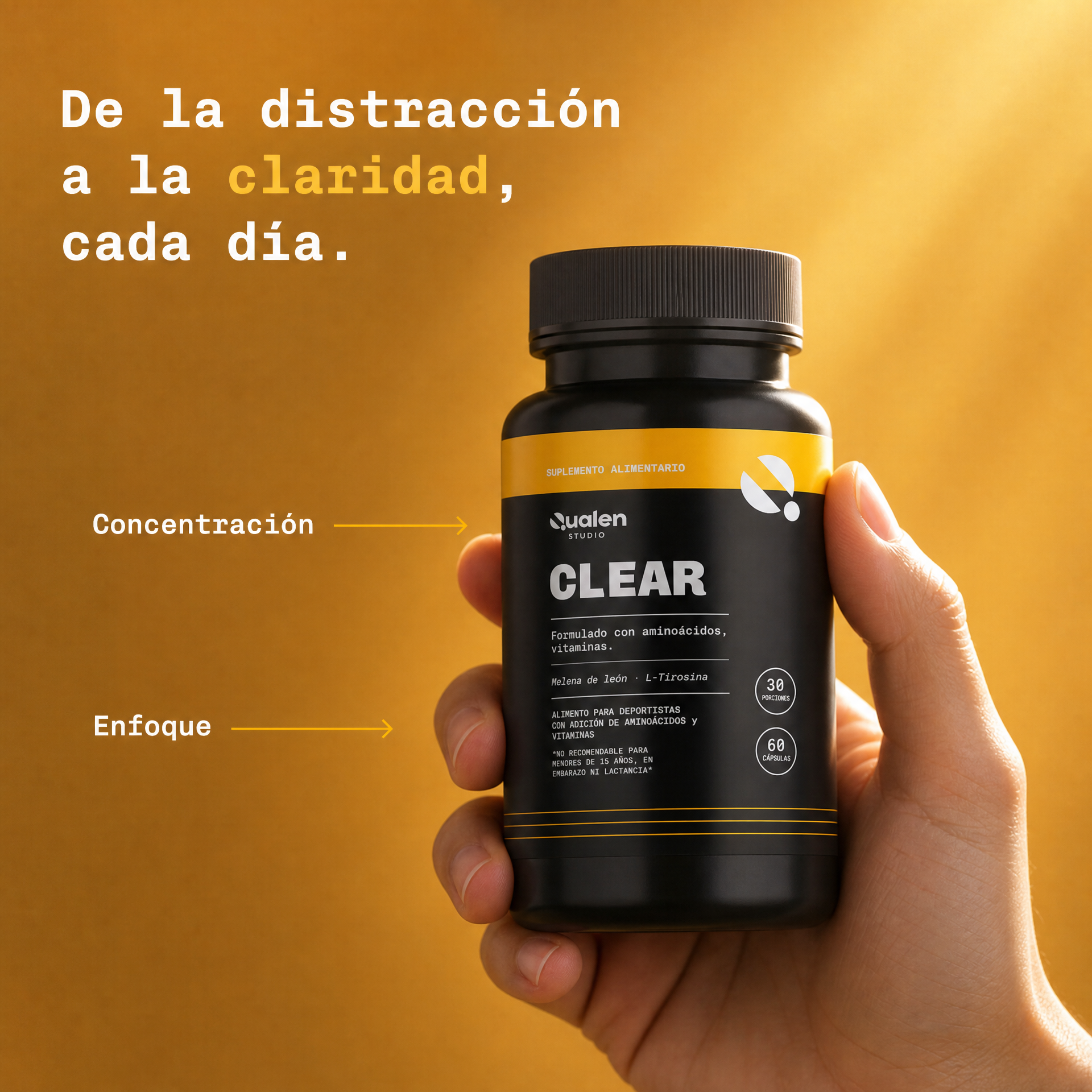 CLEAR - Concentración estable