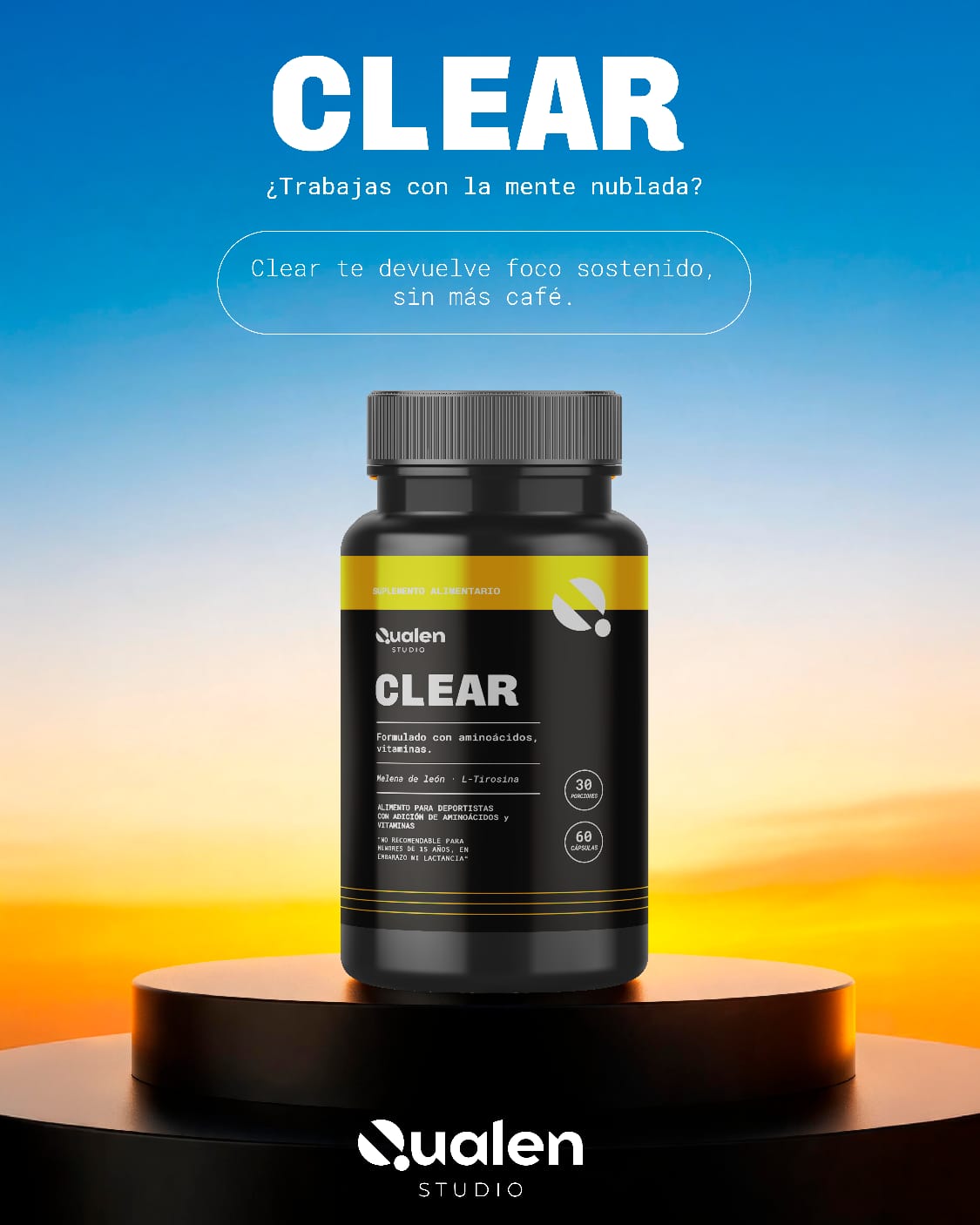 CLEAR - Concentración estable